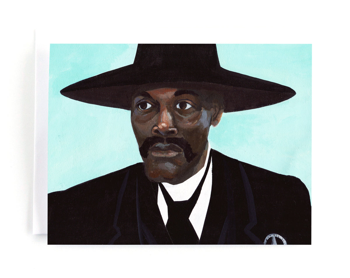 Bass Reeves Vector Bass Reeves With a Star – GAS-ART GIFTS